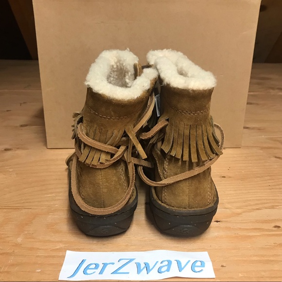 NEW Ugg Gaviota #5749 Brown Suede Boot Womens Sz 7 - Picture 4 of 7